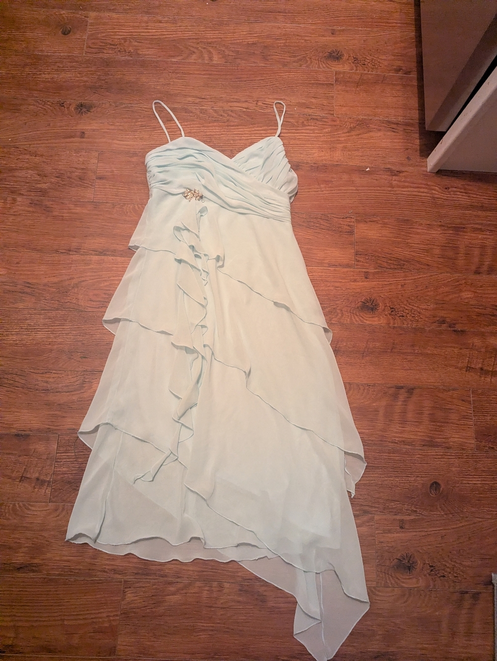 Cute Y2k Spaghetti-Strap Chiffon Dress